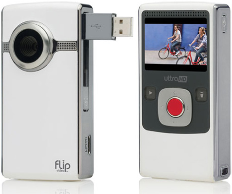 Flip Intros All-New Ultra And UltraHD Camcorders (White UltraHD)