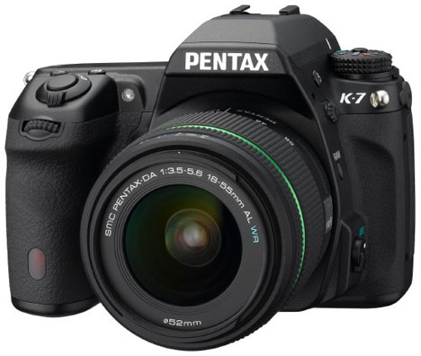 Pentax K7 Splashproof DSLR Debuts With 14.6MP, HD Video.