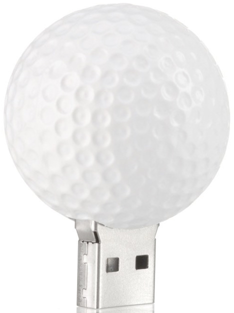 Golf Ball USB Drive Will Suit Golfers To A Tee