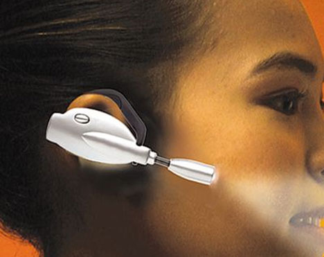 Hands Free Over Ear Book Light Shines Wherever You Look