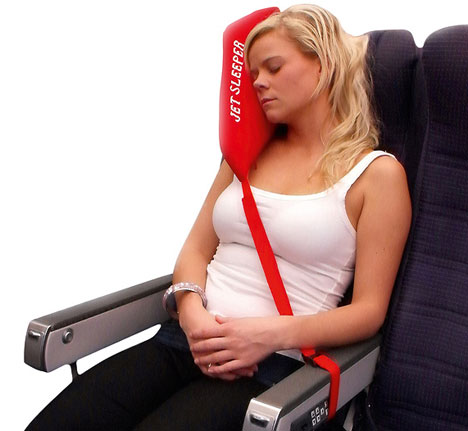 Jetsleeper Travel Pillow Supports Your Whole Body