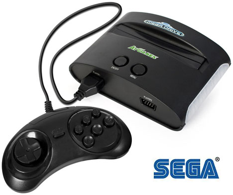 Sega Mega Drive Twin Player Console For Retro Kidds