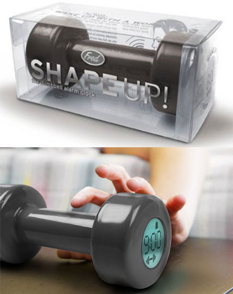 Shape Up Alarm Clock Dumbbell Will Rep You Out Of Bed