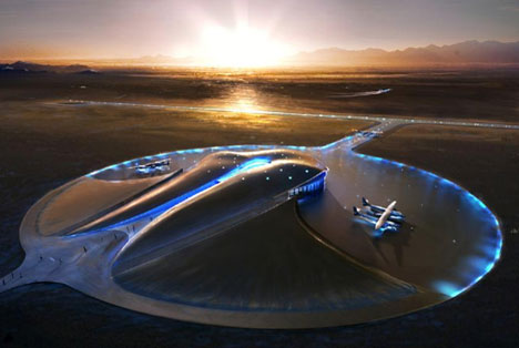 Spaceport America Coming Soon, Commercial Flights By 2011. [In Lights]