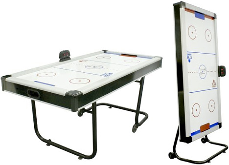 Space Saving Air Hockey Table