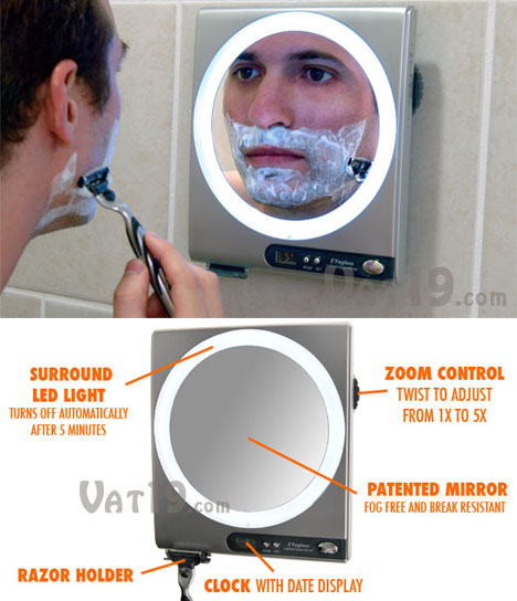 Zadro Fogless Shower Mirror