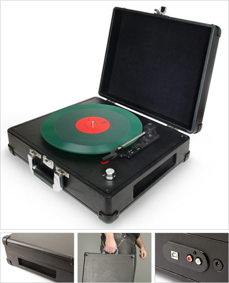 Briefcase USB Turntable