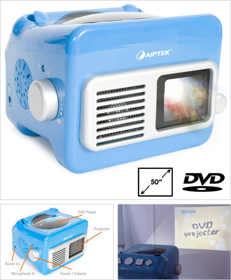 Mobile Cinema DVD Projector