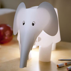 DIY Elephant Lamp
