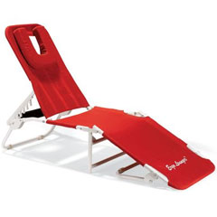 The Ergonomic Beach Lounger