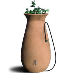 Algreen 81001 Cascata 65-Gallon Rain Water Collection And Storage System