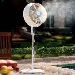 The Cool Mist Outdoor Fan