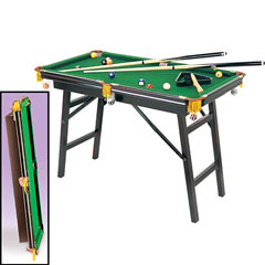 Fold Up Pool Table