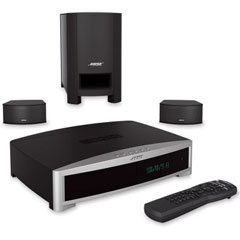 The Discreet Bose 3-2-1 Home Theater System