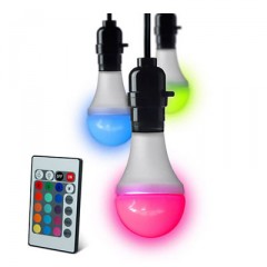 Remote Controlled Color Changing LED Bulb