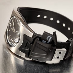 MicroSD Card Reader Watch