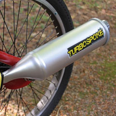 Turbospoke Bicycle Exhaust Sound System