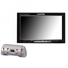 Clover Electronics TFT7001 7 Inch TFT LCD Rear View Color Camera System for Vehicles