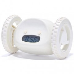 Clocky Alarm Clock On Wheels