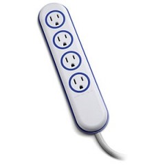 Wet Circuit Water Resistant Power Strip