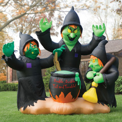 10-Foot Macbeth's Witches Halloween Inflatable