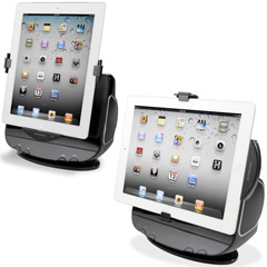 The Powered Rotation iPad Stereo Dock